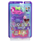 Set de joaca cu papusa si accesorii in gentuta, Polly Pocket, Festive Puppy, JCR38