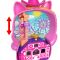 Set de joaca cu papusa si accesorii in gentuta, Polly Pocket, Rodeo Pony, JCR39