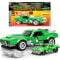 Set de constructie si masina metalica, Brick Shop, Hot Wheels, 68 Chevrolet Camaro, 289 piese, JFT16