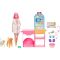 Set de joaca cu papusa, Barbie, Clinica Veterinara, JFX93