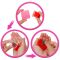 Papusa Barbie Party Unboxed, Glam Red Original, 10 surprize, JFY68