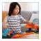 Set de joaca 2in1 cu masinuta, Hot Wheels, Transforming Stunt Garage, JHL94