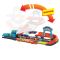 Set de joaca 2in1 cu masinuta, Hot Wheels, Transforming Stunt Garage, JHL94