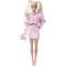 Papusa in tinuta denim roz, Barbie Deluxe Style, JJN69