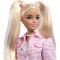 Papusa in tinuta denim roz, Barbie Deluxe Style, JJN69