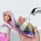 Papusa cu accesorii pentru par, Barbie, Rainbow Sparkle Hair, JJP07