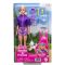 Papusa Barbie, Family&Friends, Outdoor Adventure Malibu, JJV59