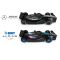 Set pista de curse si 2 masinute, Hot Wheels, Racing Formula 1 Grid, 1:64, JKM88