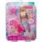 Papusa sirena, Barbie, Bubble Sparkle Mermaid, JLW56