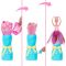 Papusa cu accesorii surpriza, Barbie, Petal Pop, Roz, JMF57