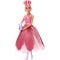 Papusa cu accesorii surpriza, Barbie, Petal Pop, Rosu, JMF59