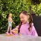 Set papusa pe role cu catelus, Barbie Pets, JMJ44
