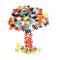 Set de constructie, Dede, Floral Puzzle, 500 piese
