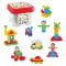 Set de constructie, Dede, Cactus Blocks, 80 piese