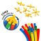 Set de joaca cu bete, Dede, Flexi Bamboo Sticks, 300 piese
