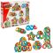 Set de constructie, Dede, Geometric Puzzle, 64 piese