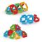 Set de constructie, Dede, Geometric Puzzle, 64 piese