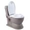 Olita tip WC 2 in 1 cu sunet, Dolu Nuve, Gri