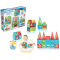 Set de constructie, Dede, Crystal City, 210 piese