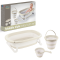 Set cadita pliabila cu accesorii, Dolu, Nuve, Bej