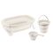 Set cadita pliabila cu accesorii, Dolu, Nuve, Bej