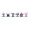 Set 6 figurine metalice, Jada, Disney Stitch