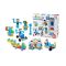Set de constructie, Dede, Cactus Blocks, Statie de Politie, 55 piese