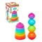 Jucarie de sortare si stivuire, Dede, Ball Mini Tower, 8 piese