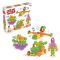 Set de constructie, Dede, Fun-Fun Puzzle, 128 piese