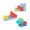 Set de constructie, Dede, Soft Big Blocks, 18 piese
