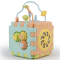 Cub 2 in 1 cu activitati, Dolu, Pastel