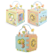 Cub 2 in 1 cu activitati, Dolu, Pastel