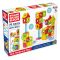 Set blocuri de constructie si bila, Dede, 70 piese