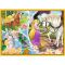 Puzzle Trefl 4 in 1, O zi fericita, Disney Princess (35, 48, 54, 70 piese)