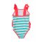 Costum de baie cu design aplicat Flamingo Minoti Tg Swim