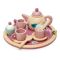 Set pentru servit ceai din lemn premium, Tender Leaf Toys, 8 piese