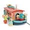 Barca familiei de vidre din lemn premium, Tender Leaf Toys