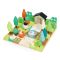 Mica gradina din lemn premium, Tender Leaf Toys, 67 piese