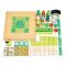 Mica gradina din lemn premium, Tender Leaf Toys, 67 piese