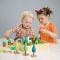 Mica gradina din lemn premium, Tender Leaf Toys, 67 piese