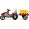 Tractor cu pedale si remorca Peg Perego Mini Tony Tigre , IGCD0529, Rosu