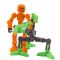 Set Figurina Robot articulat transformabil KlikBot Studio Pack, Orange