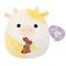 Jucarie de plus, Squishmallows, Vacuta Bodie cu iepuras, 19 cm
