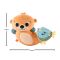 Jucarie de plus 2 in 1, Fisher Price, Vidra Rockin Tummy Time, HXG96