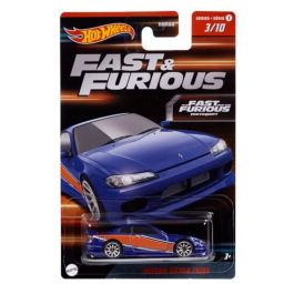 Masinuta Fast and Furious, Hot Wheels, Nissan Silvia 515, 1:64