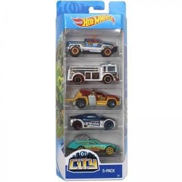 Set masinute Hot Wheels, City, FYL24 (5 modele)