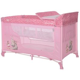 Patut pliabil Lorelli Moonlight, 2 nivele, Mellow Rose Fellows