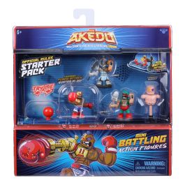 Set 3 figurine cu accesorii, Akedo, Starter Pack S1, 14231 | Noriel