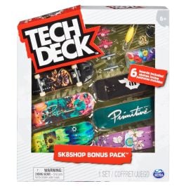 Set 6 mini placi skateboard, Tech Deck, Bonus Pack, 20136706 | Noriel