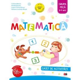 Matematica, Caiet de activitati, Grupa mica, 3-4 ani